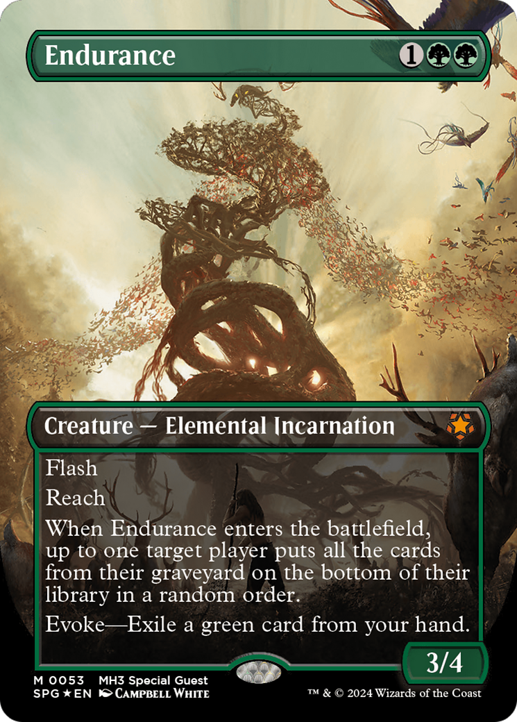 Endurance (Borderless) (Textured Foil) [Modern Horizons 3 Special Guests] | Rock City Comics