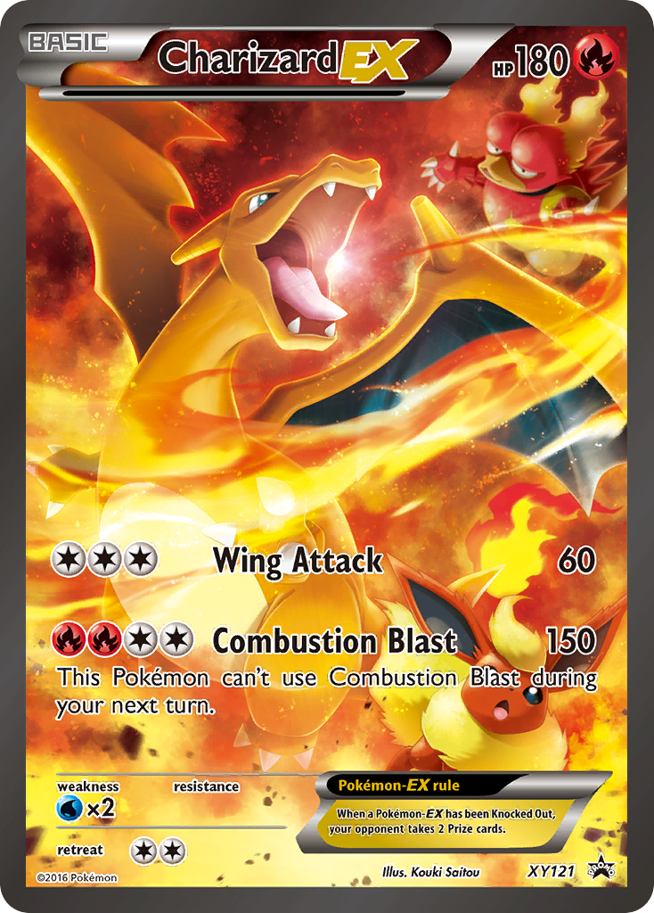 Charizard EX (XY121) [XY: Black Star Promos] | Rock City Comics