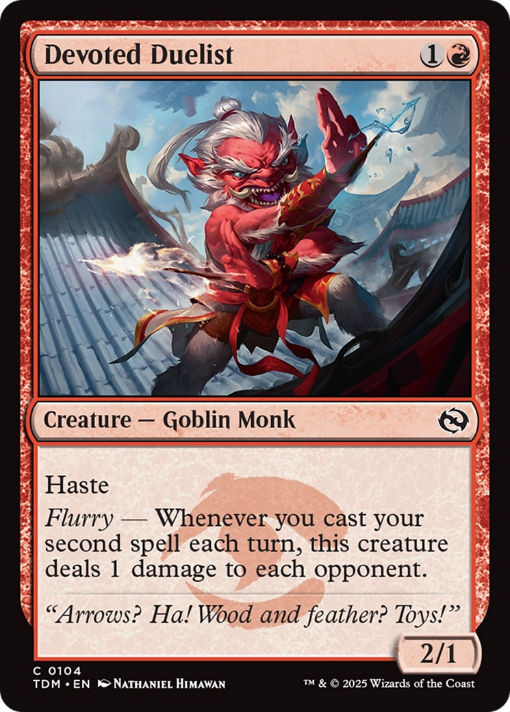 Devoted Duelist [Tarkir: Dragonstorm] | Rock City Comics