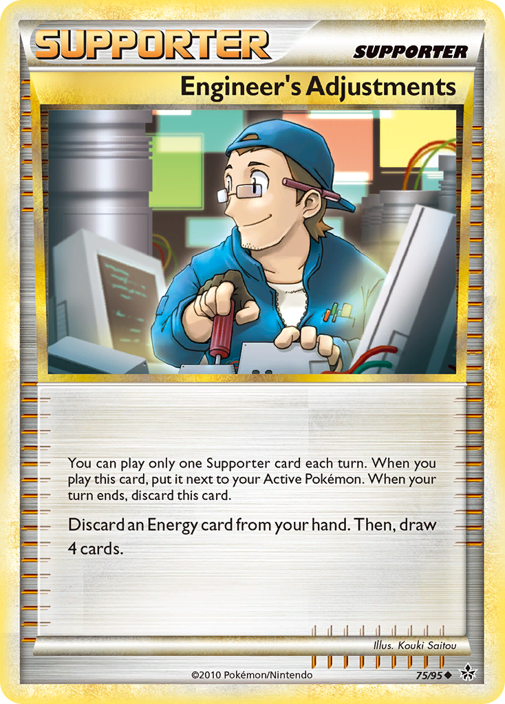 Engineer's Adjustments (75/95) [HeartGold & SoulSilver: Unleashed] | Rock City Comics