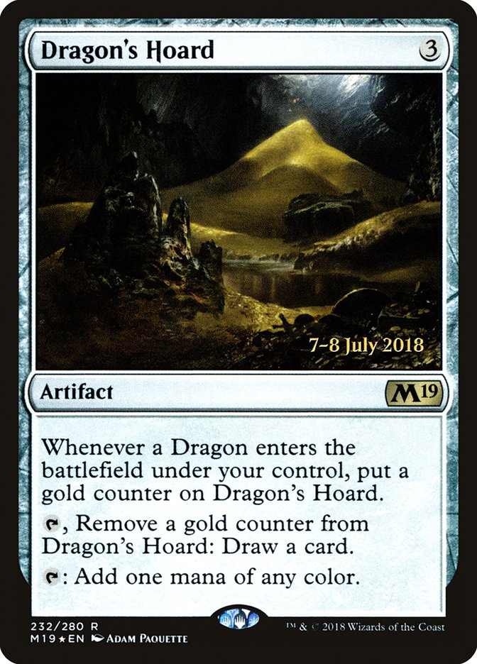 Dragon's Hoard [Core Set 2019 Prerelease Promos] | Rock City Comics