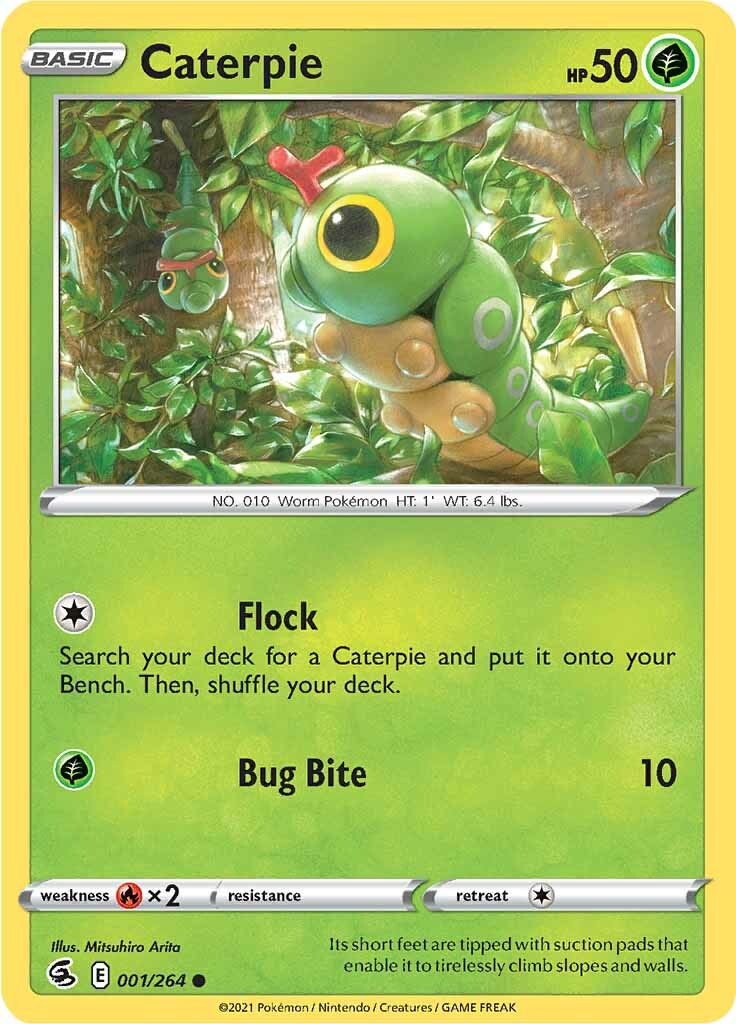 Caterpie (001/264) [Sword & Shield: Fusion Strike] | Rock City Comics