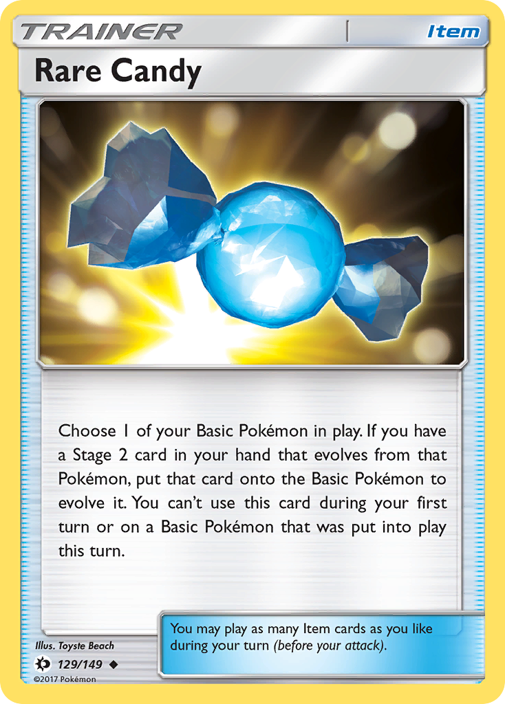 Rare Candy (129/149) [Sun & Moon: Base Set] | Rock City Comics