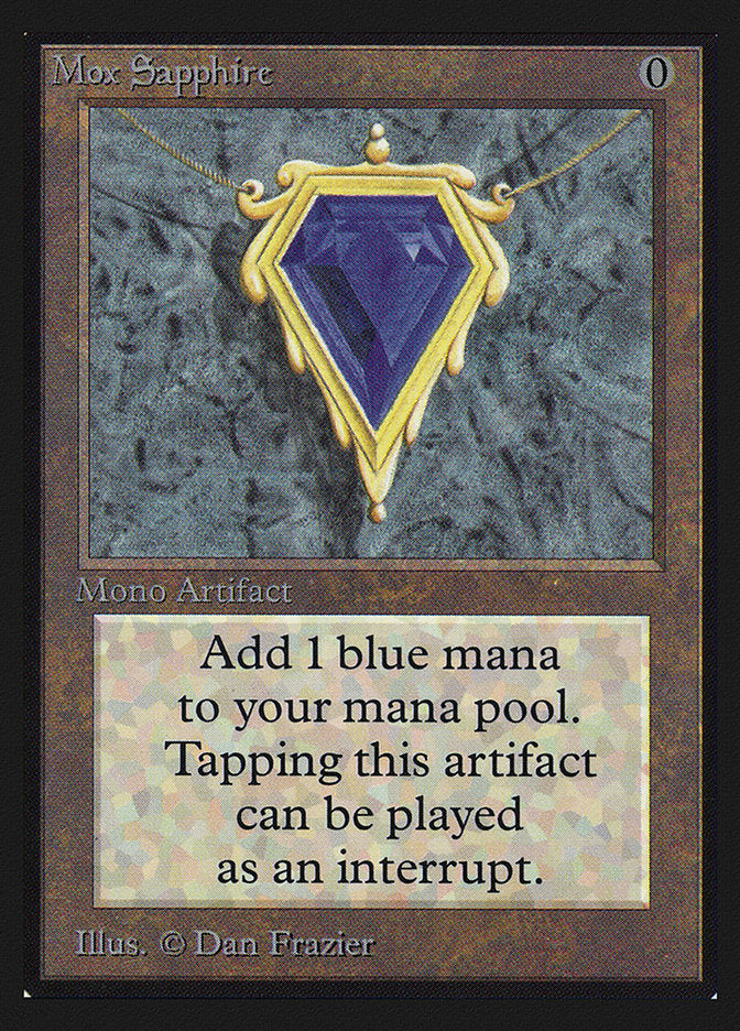 Mox Sapphire [International Collectors' Edition] | Rock City Comics