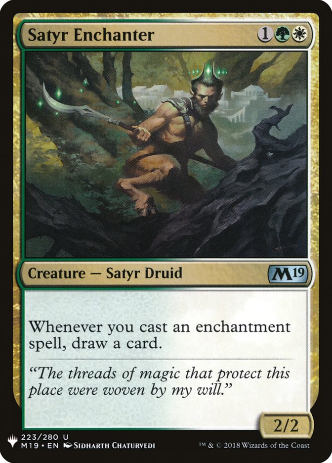 Satyr Enchanter [Mystery Booster] | Rock City Comics