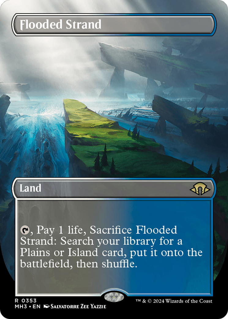 Flooded Strand (Borderless) [Modern Horizons 3] | Rock City Comics