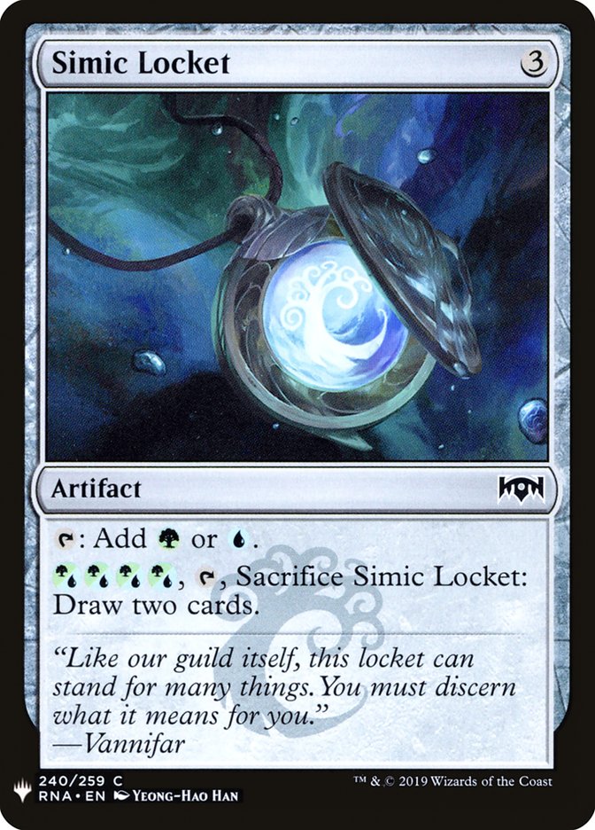 Simic Locket [Mystery Booster] | Rock City Comics