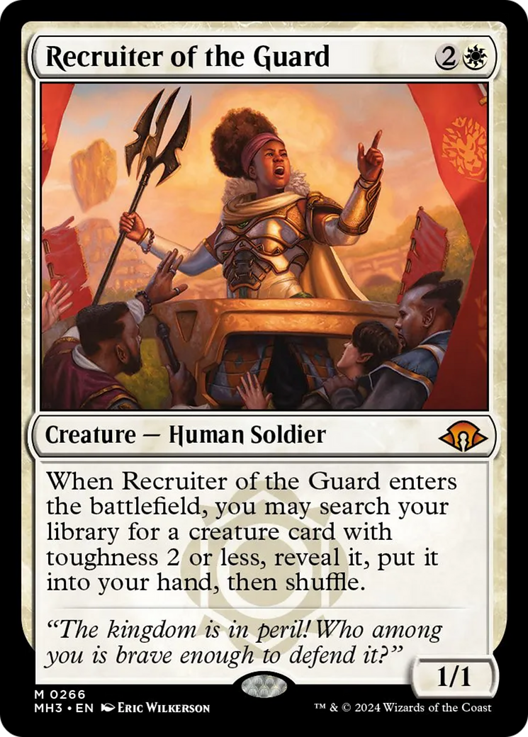 Recruiter of the Guard [Modern Horizons 3] | Rock City Comics
