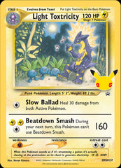 Light Toxtricity (SWSH137) (Jumbo Card) [Sword & Shield: Black Star Promos] | Rock City Comics