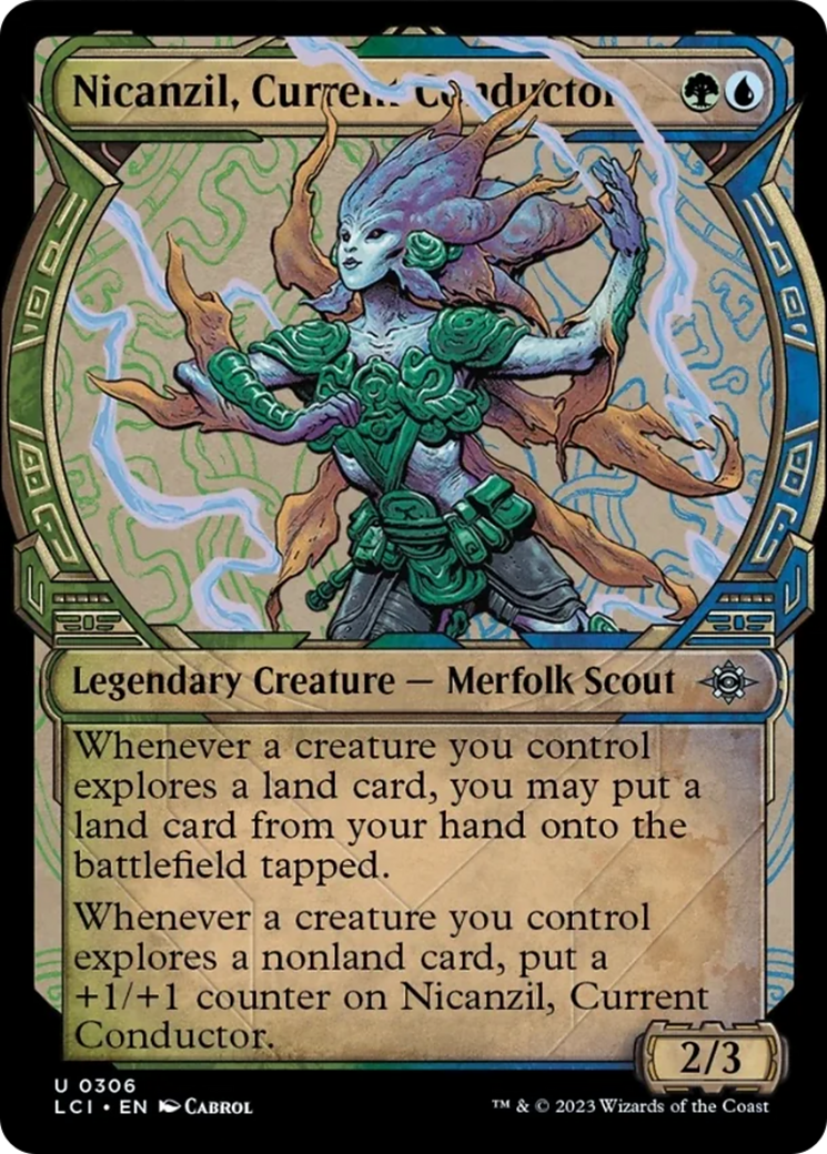 Nicanzil, Current Conductor (Showcase) [The Lost Caverns of Ixalan] | Rock City Comics