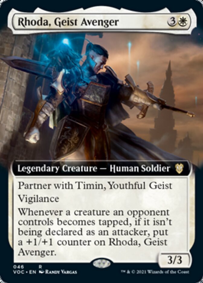 Rhoda, Geist Avenger (Extended Art) [Innistrad: Crimson Vow Commander] | Rock City Comics