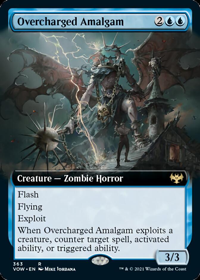 Overcharged Amalgam (Extended Art) [Innistrad: Crimson Vow] | Rock City Comics