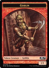Goblin // Thopter Double-Sided Token (Game Night) [Core Set 2019 Tokens] | Rock City Comics