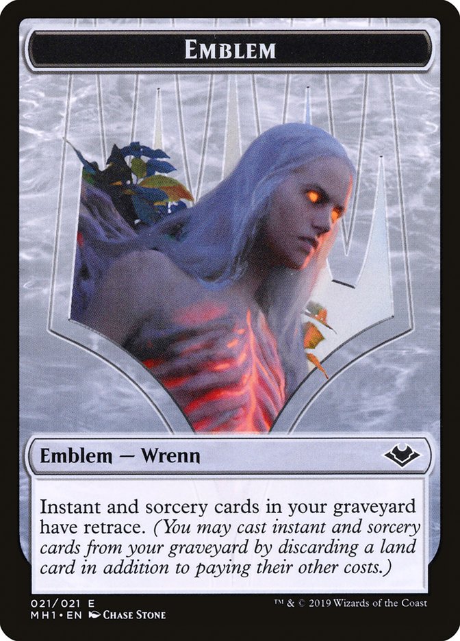 Wrenn and Six Emblem [Modern Horizons Tokens] | Rock City Comics