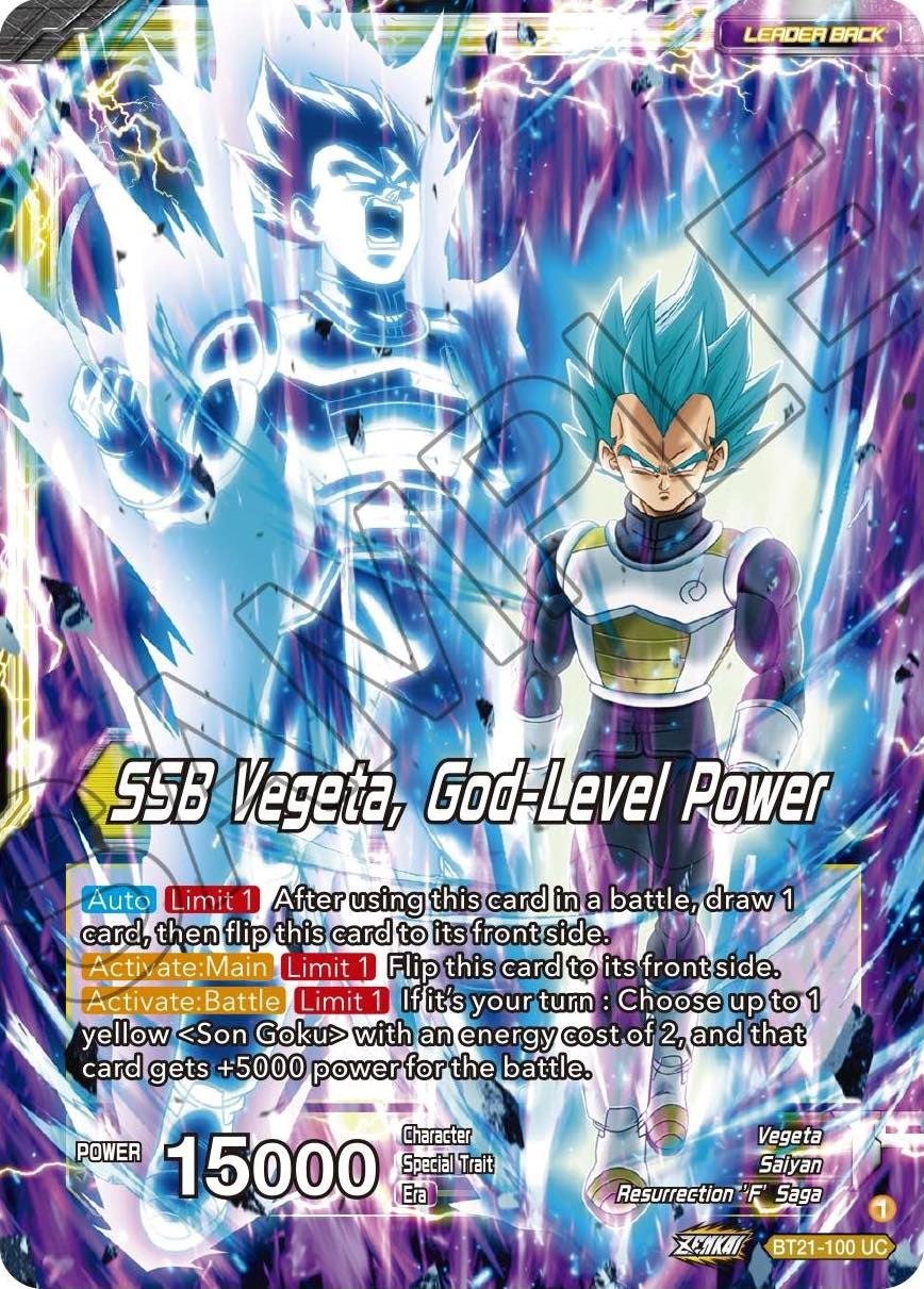 SSB Son Goku // SSB Vegeta, God-Level Power (BT21-100) [Wild Resurgence] | Rock City Comics