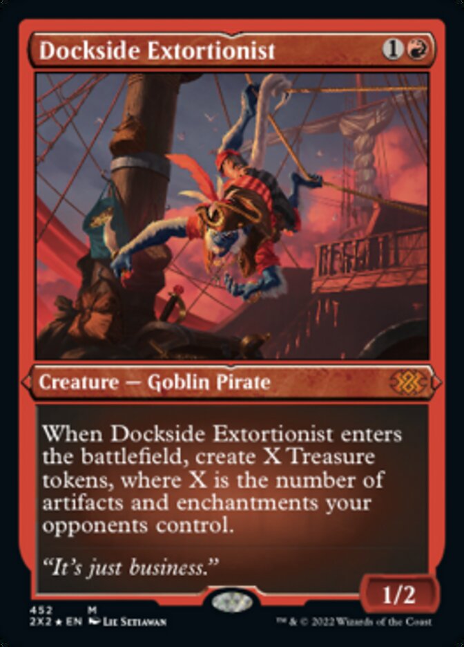 Dockside Extortionist (Foil Etched) [Double Masters 2022] | Rock City Comics