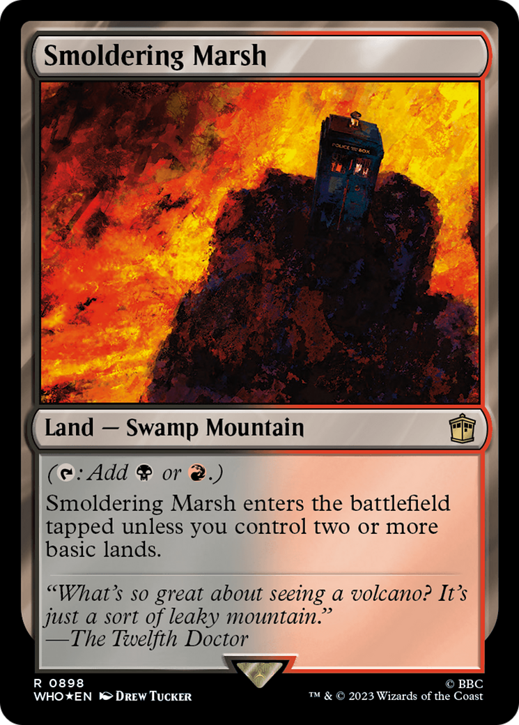 Smoldering Marsh (Surge Foil) [Doctor Who] | Rock City Comics