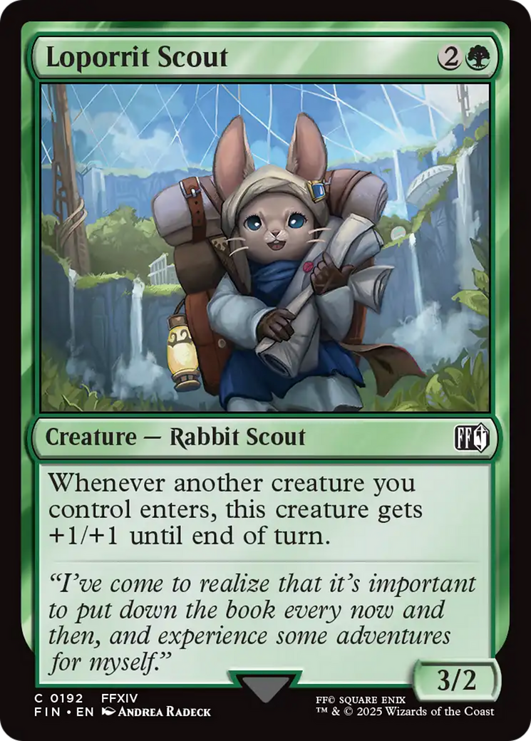 Loporrit Scout [FINAL FANTASY] | Rock City Comics