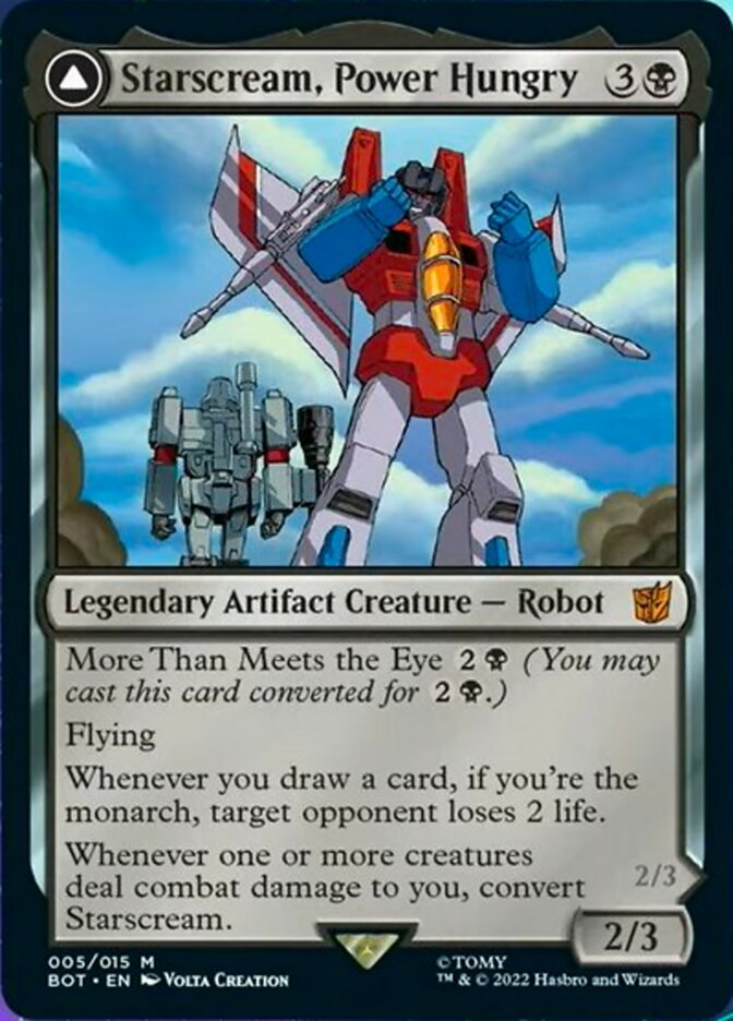 Starscream, Power Hungry // Starscream, Seeker Leader [Transformers] | Rock City Comics