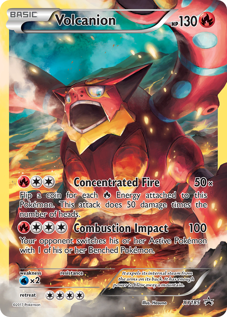 Volcanion (XY185) [XY: Black Star Promos] | Rock City Comics