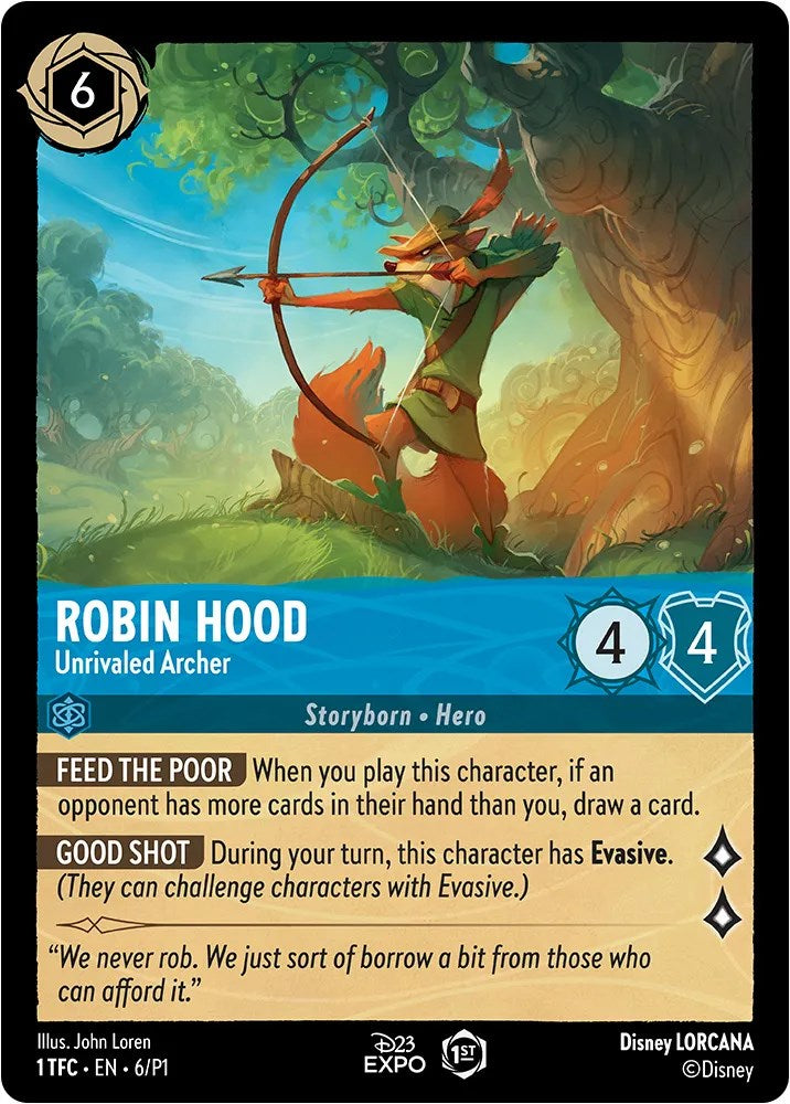 Robin Hood (6) [D23 Promos] | Rock City Comics