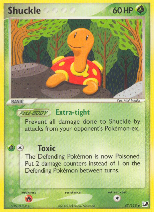 Shuckle (47/115) [EX: Unseen Forces] | Rock City Comics