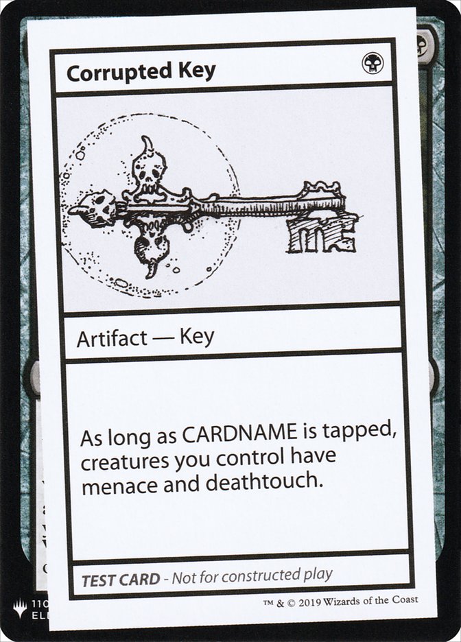 Corrupted Key [Mystery Booster Playtest Cards] | Rock City Comics