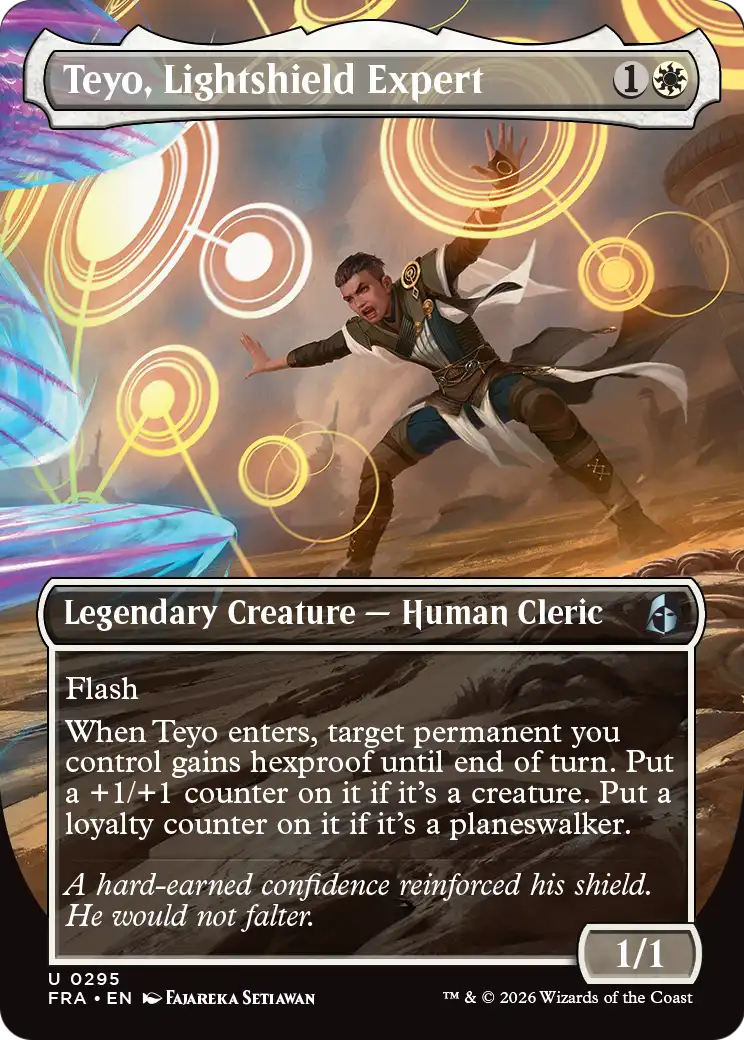Teyo, Lightshield Expert (Borderless) [Reality Fracture] | Rock City Comics