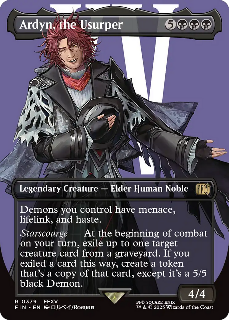Ardyn, the Usurper (Borderless) (0379) [FINAL FANTASY] | Rock City Comics
