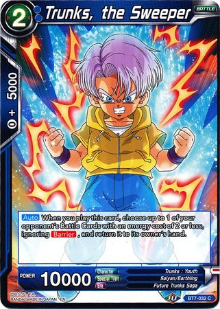 Trunks, the Sweeper (BT7-032) [Assault of the Saiyans] | Rock City Comics