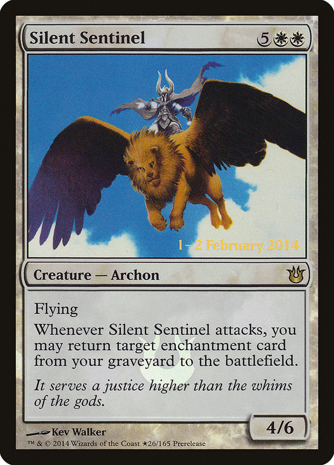 Silent Sentinel [Born of the Gods Prerelease Promos] | Rock City Comics