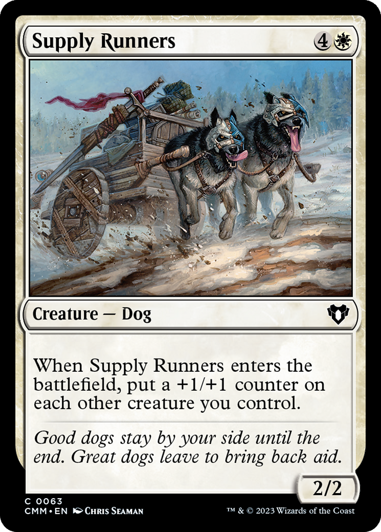 Supply Runners [Commander Masters] | Rock City Comics