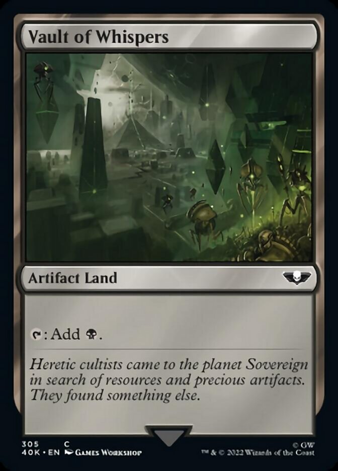 Vault of Whispers (Surge Foil) [Warhammer 40,000] | Rock City Comics