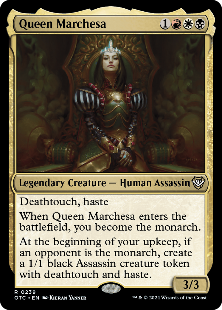 Queen Marchesa [Outlaws of Thunder Junction Commander] | Rock City Comics