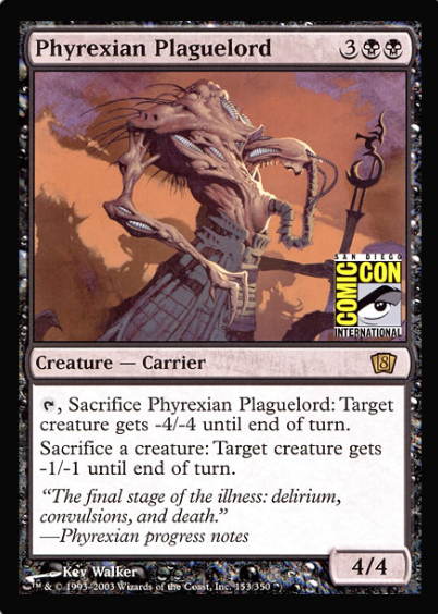 Phyrexian Plaguelord (San Diego Comic Con Oversized) [Oversize Cards] | Rock City Comics