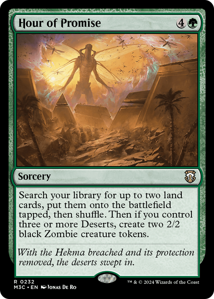 Hour of Promise (Ripple Foil) [Modern Horizons 3 Commander] | Rock City Comics