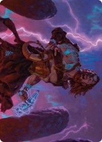 Toralf, God of Fury Art Card [Kaldheim Art Series] | Rock City Comics
