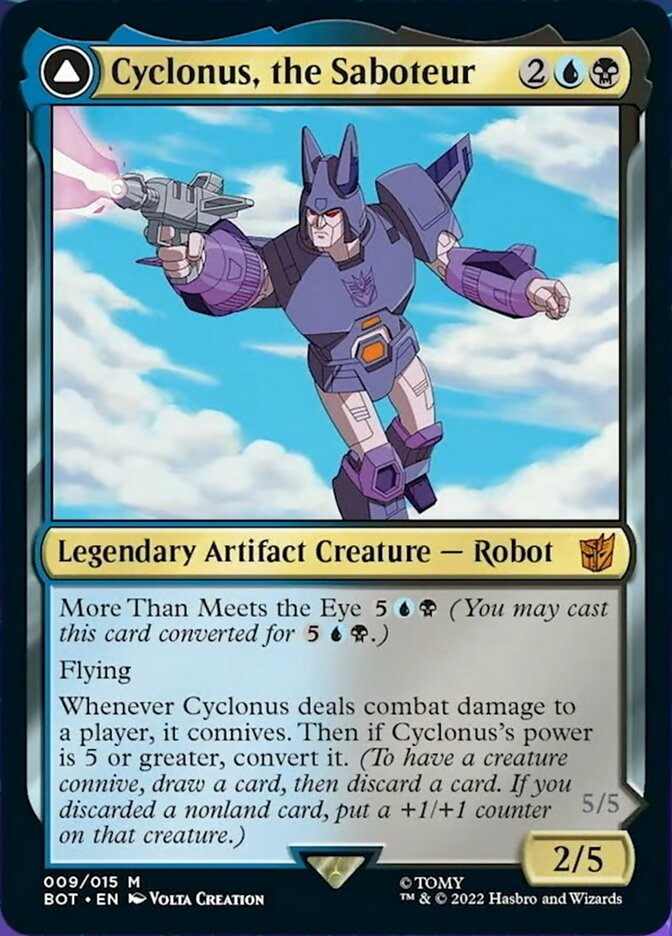 Cyclonus, the Saboteur // Cyclonus, Cybertronian Fighter [Transformers] | Rock City Comics