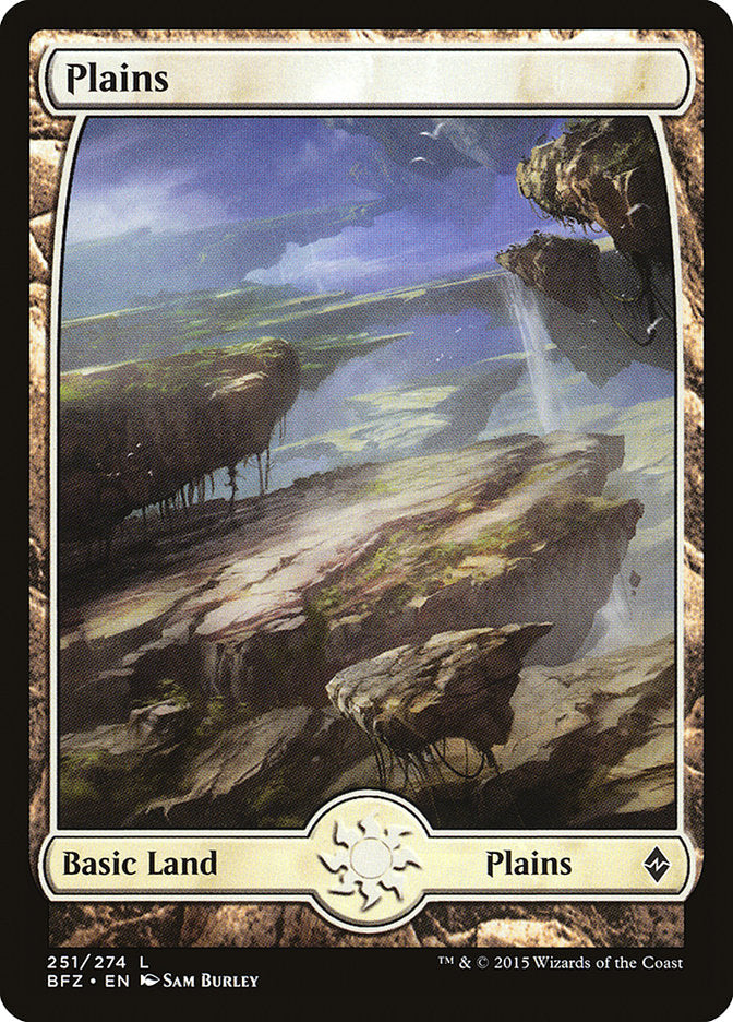 Plains (251) (Full Art) [Battle for Zendikar] | Rock City Comics
