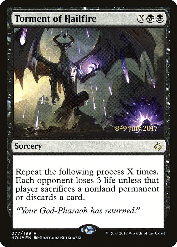 Torment of Hailfire [Hour of Devastation Prerelease Promos] | Rock City Comics