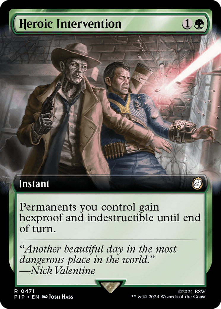 Heroic Intervention (Extended Art) [Fallout] | Rock City Comics
