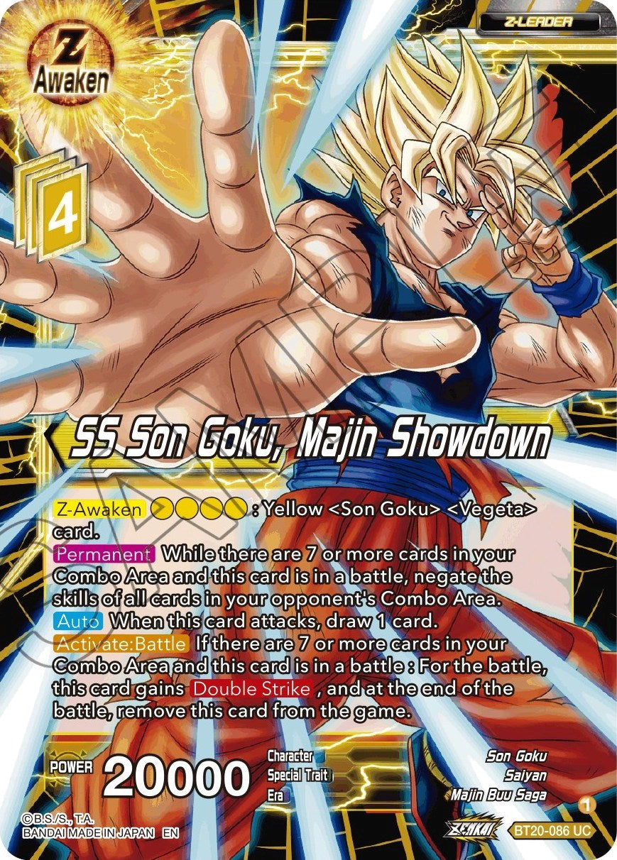 SS Son Goku, Majin Showdown (BT20-086) [Power Absorbed] | Rock City Comics