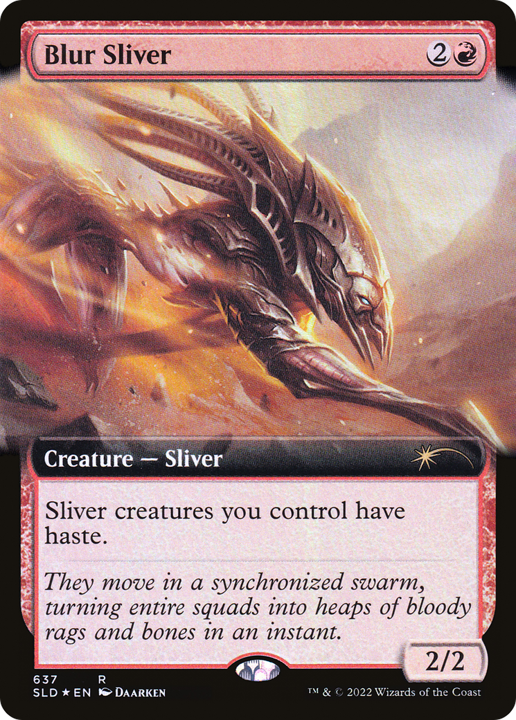 Blur Sliver (Extended Art) [Secret Lair Drop Promos] | Rock City Comics