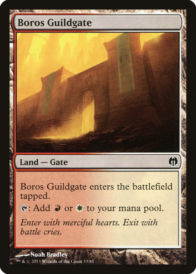 Boros Guildgate [Duel Decks: Heroes vs. Monsters] | Rock City Comics