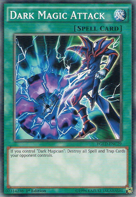 Dark Magic Attack [YGLD-ENC29] Common | Rock City Comics