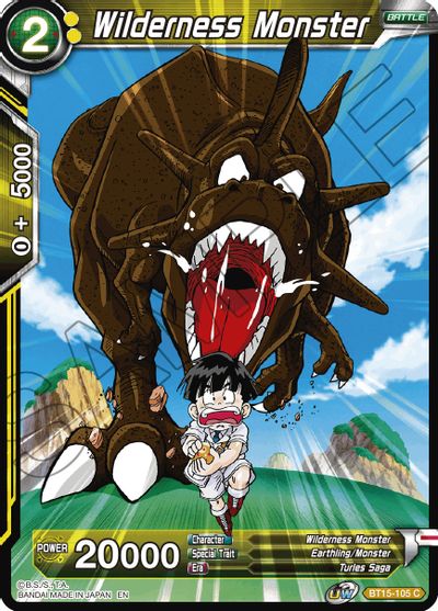 Wilderness Monster (BT15-105) [Saiyan Showdown] | Rock City Comics