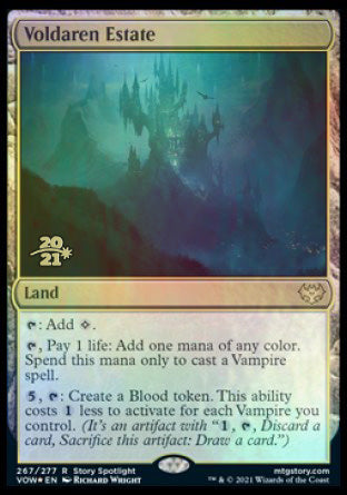 Voldaren Estate [Innistrad: Crimson Vow Prerelease Promos] | Rock City Comics