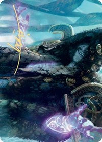Valki, God of Lies Art Card (Gold-Stamped Signature) [Kaldheim Art Series] | Rock City Comics