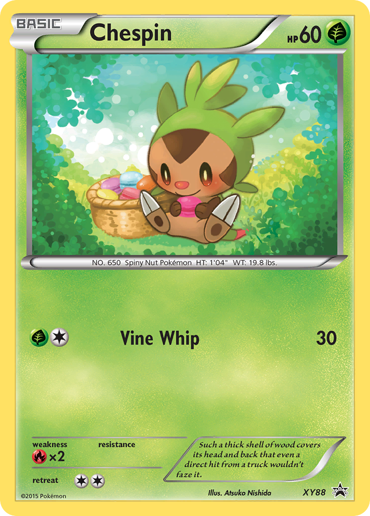 Chespin (XY88) (Collector Chest) [XY: Black Star Promos] | Rock City Comics