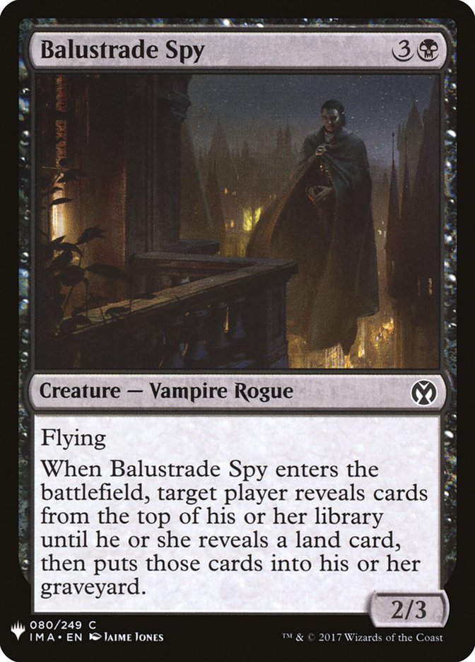 Balustrade Spy [Mystery Booster] | Rock City Comics